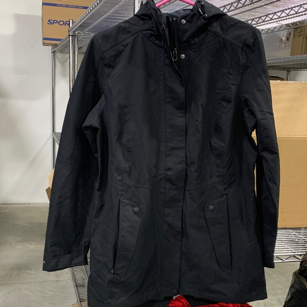 Women's Black Hooded Jacket